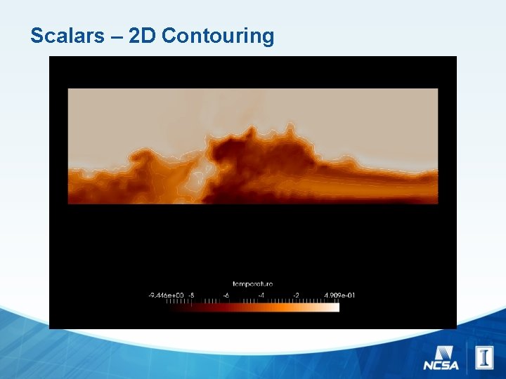 Scalars – 2 D Contouring 