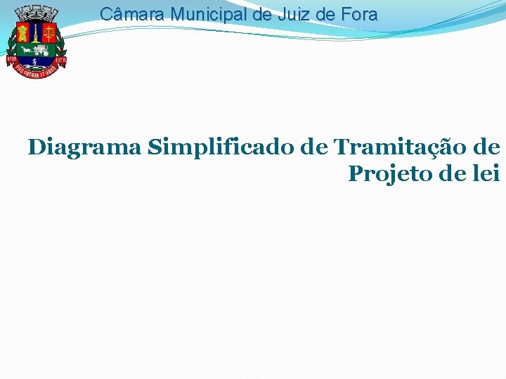 Câmara Municipal de Juiz de Fora Diagrama Simplificado de Tramitação de Projeto de lei