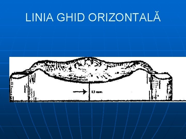 LINIA GHID ORIZONTALĂ 