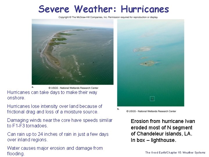 Severe Weather: Hurricanes can take days to make their way onshore. Hurricanes lose intensity