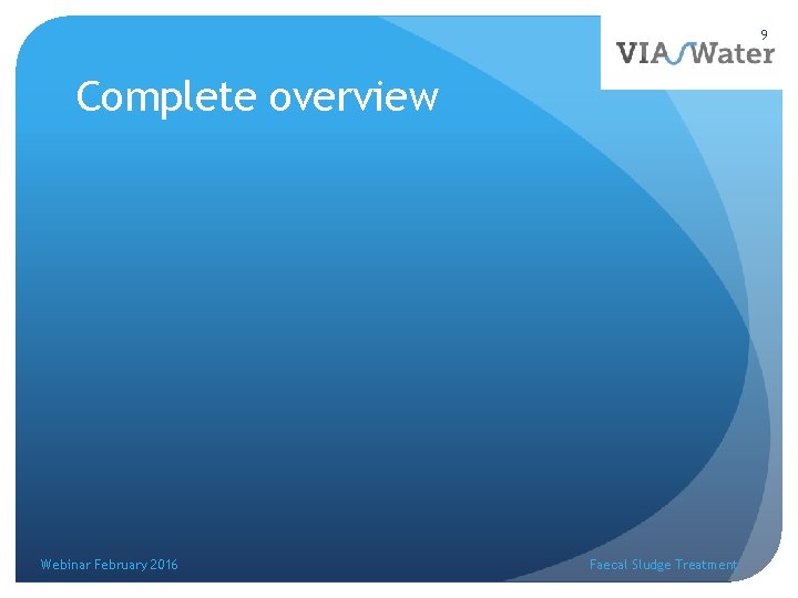 9 Complete overview Webinar February 2016 Faecal Sludge Treatment 