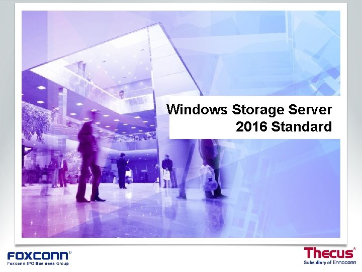 Windows Storage Server 2016 Standard Windows Storage Server 2016 Standard