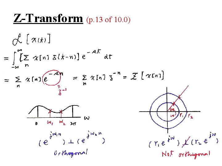 Z-Transform (p. 13 of 10. 0) 