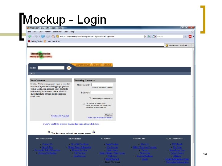 Mockup - Login 29 Mockup - Login 29