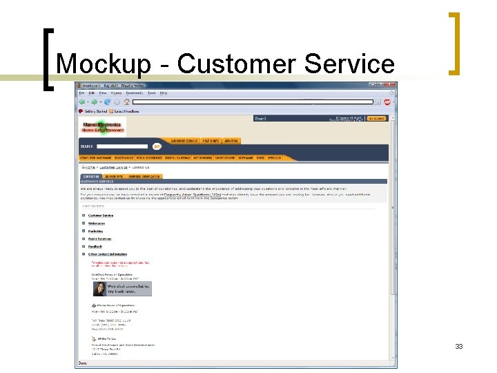 Mockup - Customer Service 33 Mockup - Customer Service 33