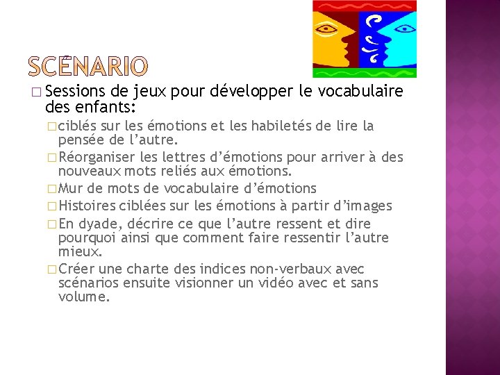 � Sessions de jeux pour développer le vocabulaire des enfants: � ciblés sur les