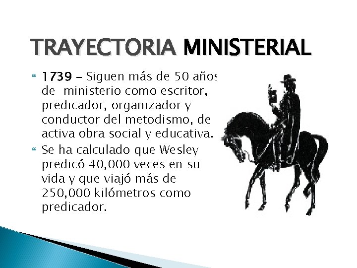 TRAYECTORIA MINISTERIAL 1739 - Siguen más de 50 años de ministerio como escritor, predicador,