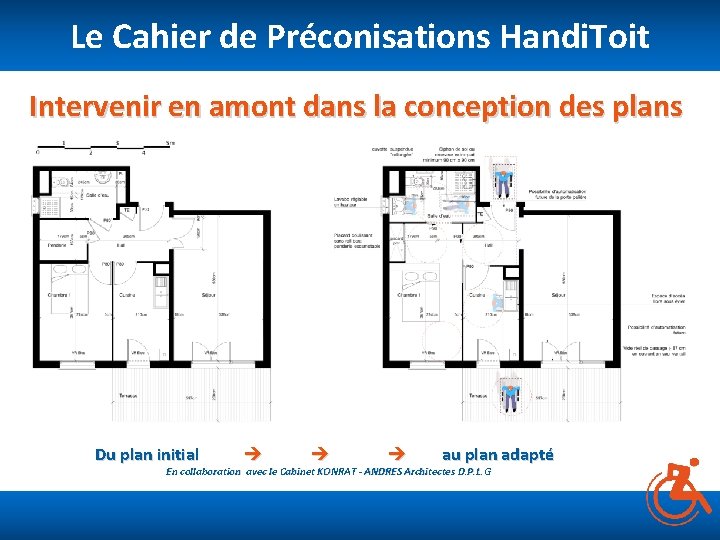 Le Cahier de Préconisations Handi. Toit Intervenir en amont dans la conception des plans