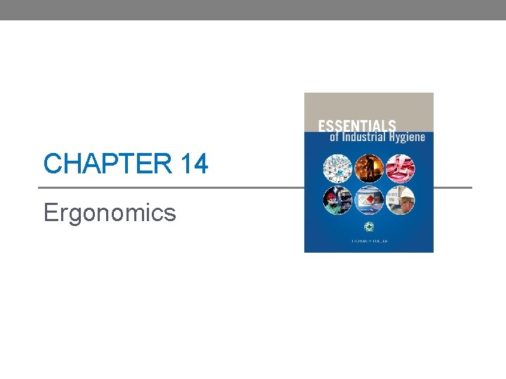 CHAPTER 14 Ergonomics 