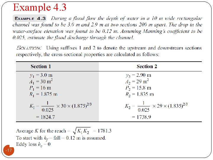 Example 4. 3 -17 Example 4. 3 -17