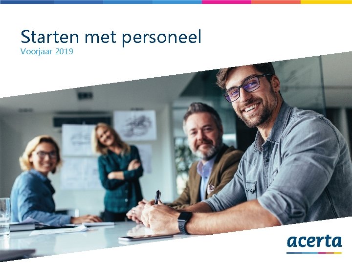 Starten met personeel Voorjaar 2019 