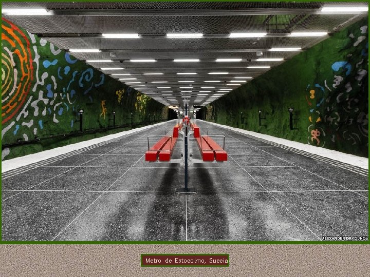 Metro de Estocolmo, Suecia 