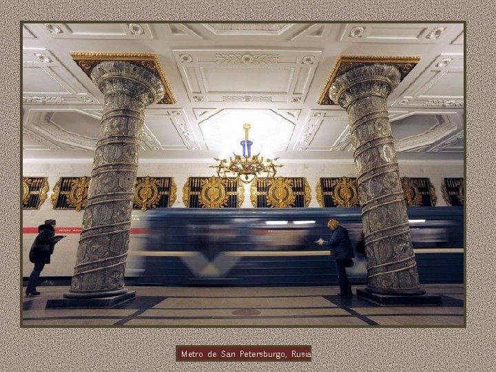 Metro de San Petersburgo, Rusia 