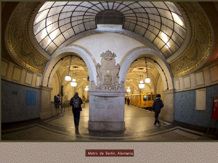 Metro de Berlín, Alemania 