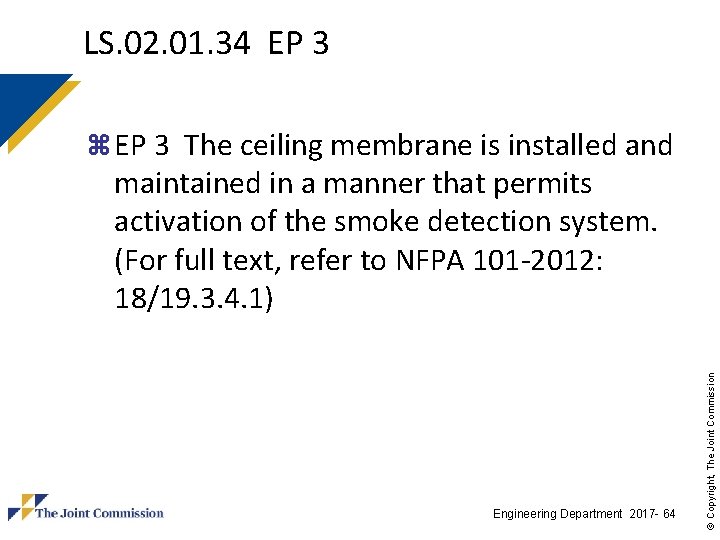 LS. 02. 01. 34 EP 3 z EP 3 The ceiling membrane is installed LS. 02. 01. 34 EP 3 z EP 3 The ceiling membrane is installed
