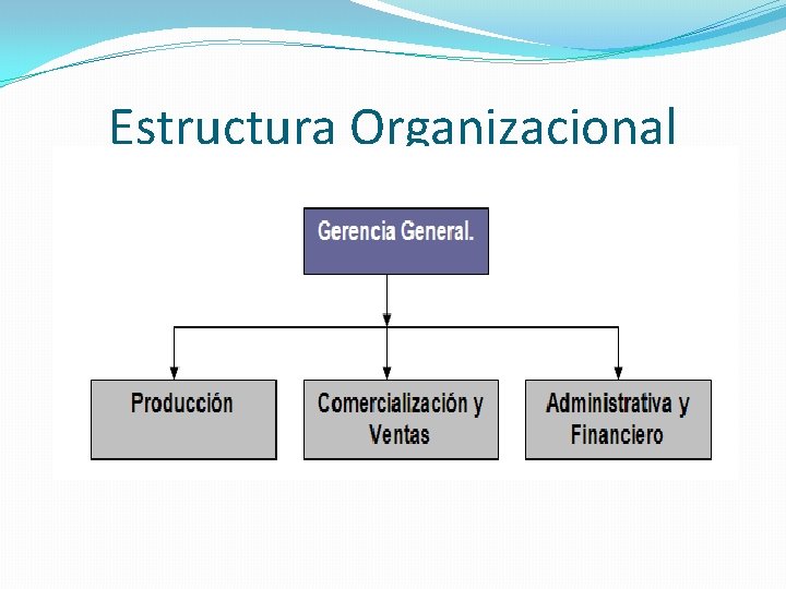Estructura Organizacional Estructura Organizacional
