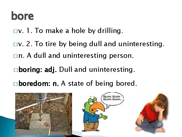 Vocabulary Word List 11 annual adj Happening every