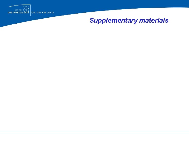 Supplementary materials 