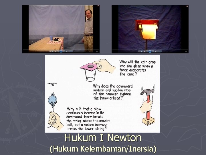 Hukum I Newton (Hukum Kelembaman/Inersia) 