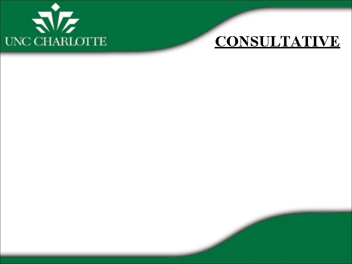 CONSULTATIVE 