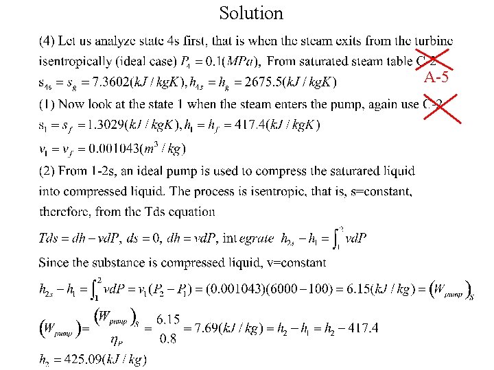 Solution A-5 