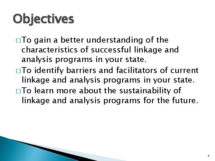 Attachment I Powerpoint slides for focus group Data
