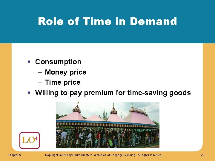 Role of Time in Demand § Consumption – Money price – Time price §