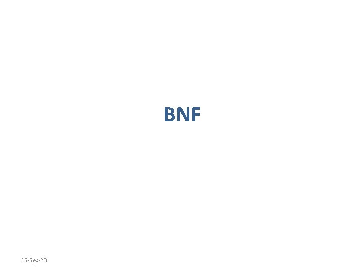 BNF 15 -Sep-20 