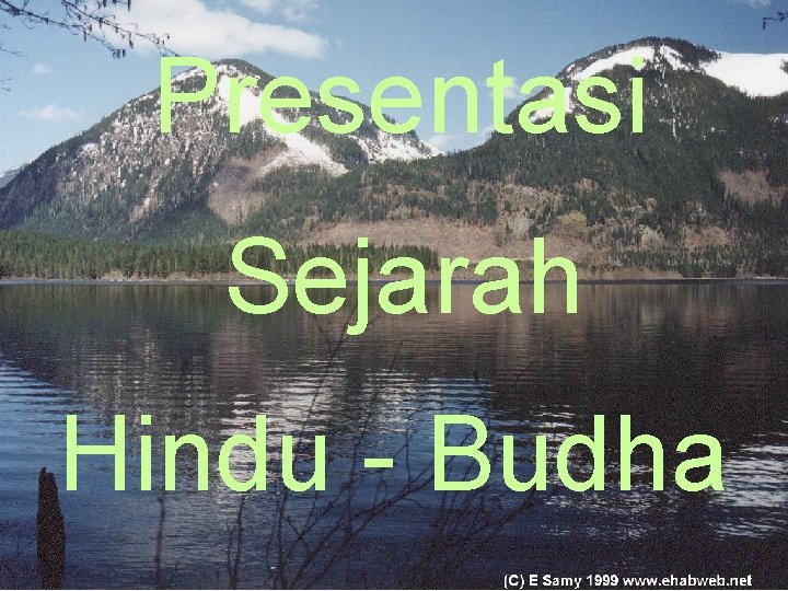 Presentasi Sejarah Hindu - Budha 