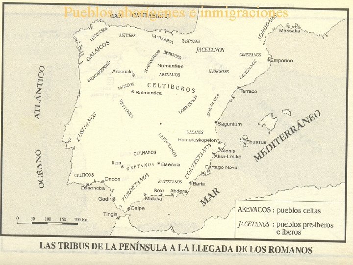 Pueblos aborígenes e inmigraciones 