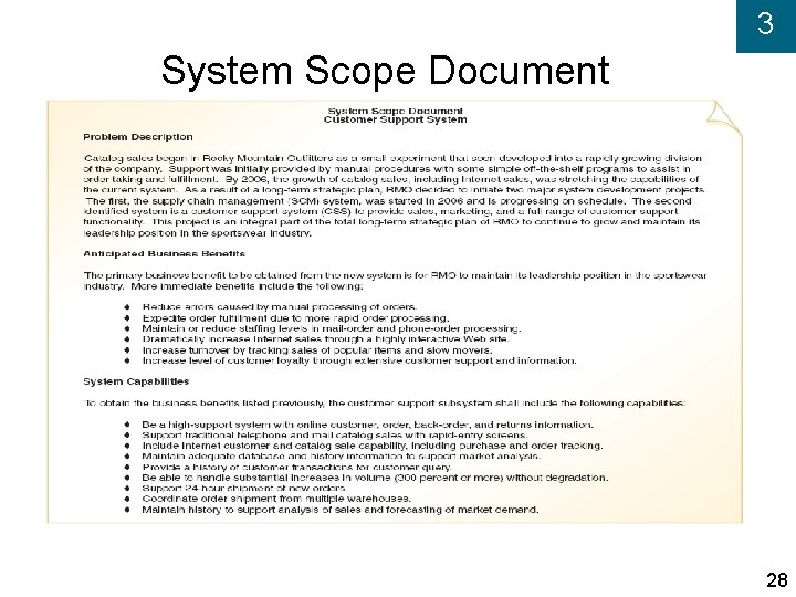 3 System Scope Document 28 