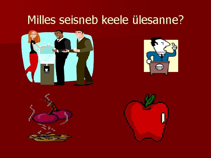 Milles seisneb keele ülesanne? 