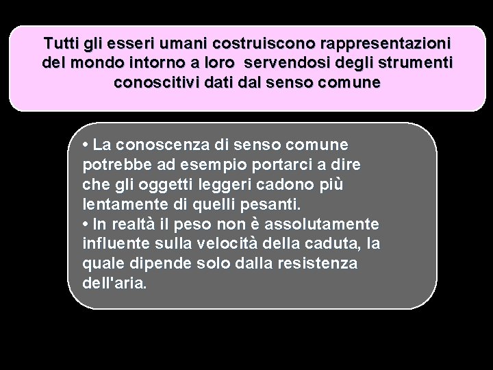 Tutti gli esseri umani costruiscono rappresentazioni del mondo intorno a loro servendosi degli strumenti