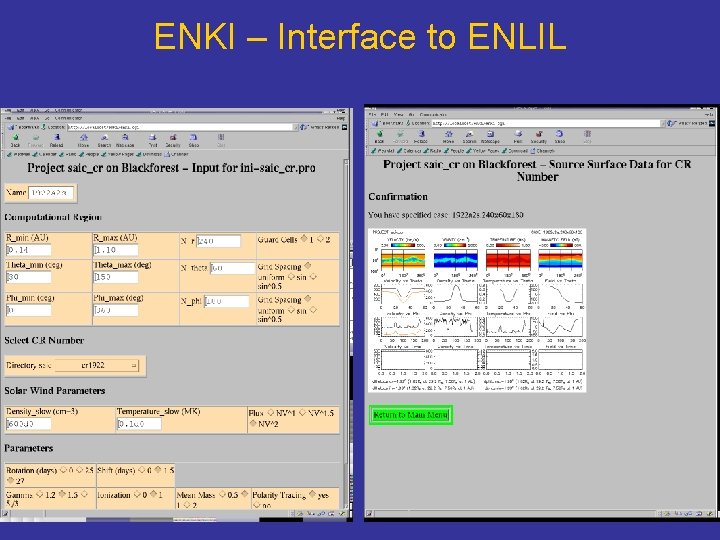 ENKI – Interface to ENLIL 