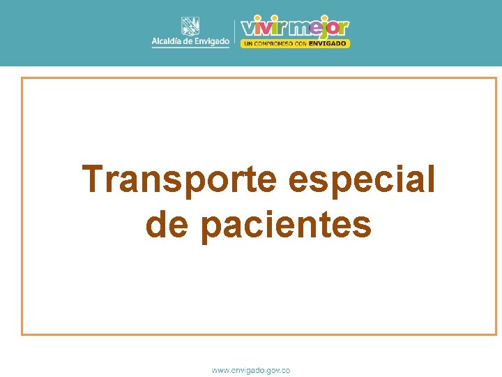 Transporte especial de pacientes 