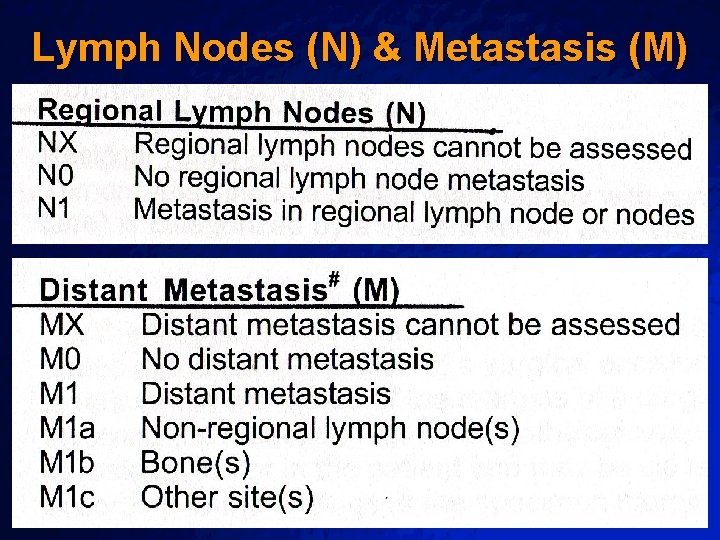 Slide 72 © 2003 By Default! Lymph Nodes (N) & Metastasis (M) A Free Slide 72 © 2003 By Default! Lymph Nodes (N) & Metastasis (M) A Free
