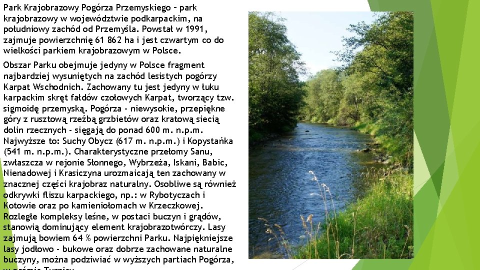 Park Krajobrazowy Pogórza Przemyskiego – park krajobrazowy w województwie podkarpackim, na południowy zachód od