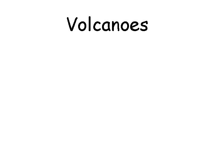 Volcanoes 