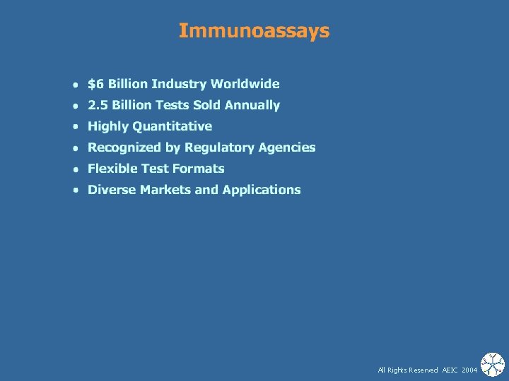 All Rights Reserved AEIC 2004 