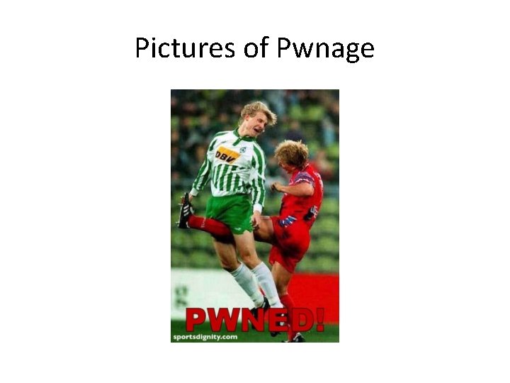 Pictures of Pwnage 