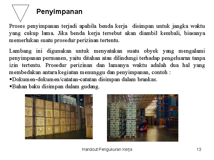 Penyimpanan Proses penyimpanan terjadi apabila benda kerja disimpan untuk jangka waktu yang cukup lama.