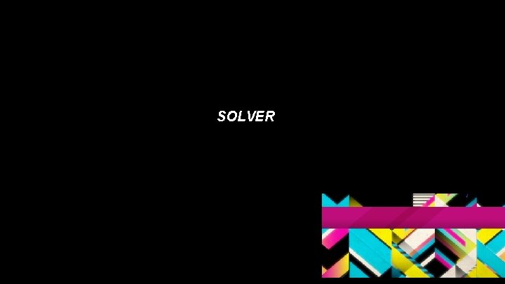 SOLVER 
