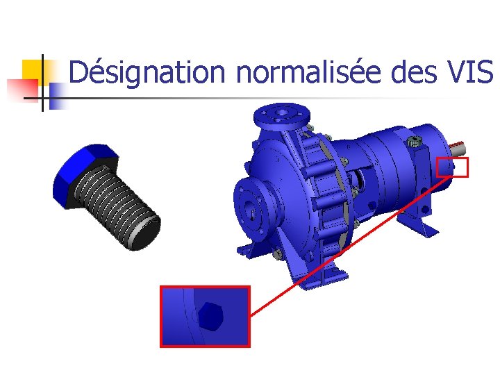 Désignation normalisée des VIS 