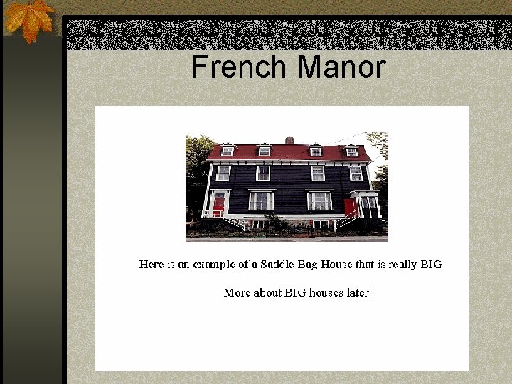 French Manor 