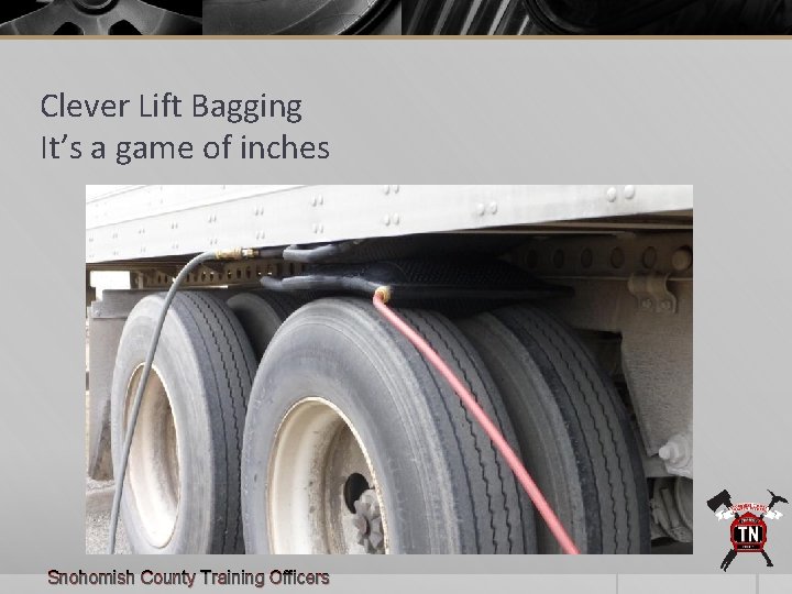 Clever Lift Bagging It’s a game of inches Snohomish County Training Officers Clever Lift Bagging It’s a game of inches Snohomish County Training Officers