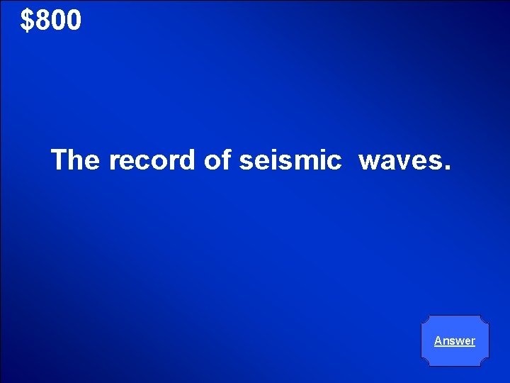 © Mark E. Damon - All Rights Reserved $800 The record of seismic waves.