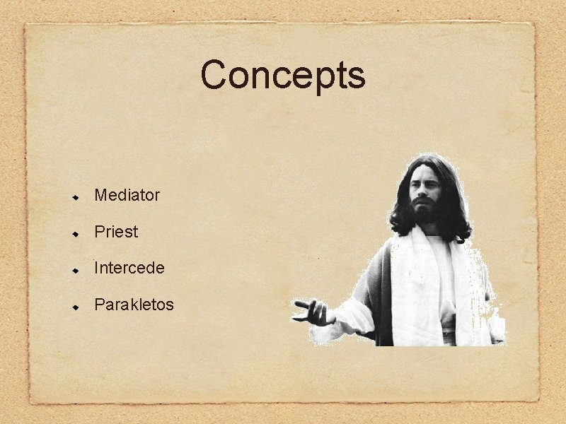Concepts Mediator Priest Intercede Parakletos 