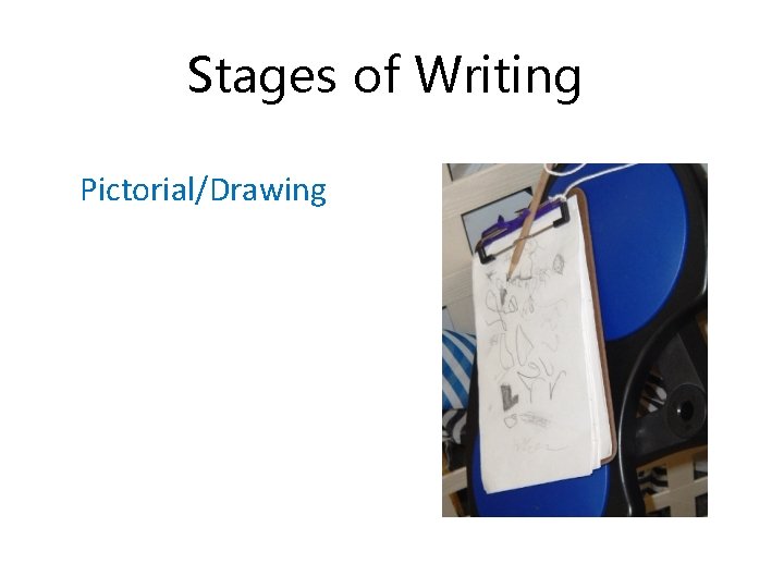 Stages of Writing Pictorial/Drawing 