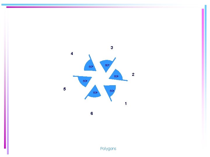 3 4 600 2 600 5 600 1 6 Polygons 