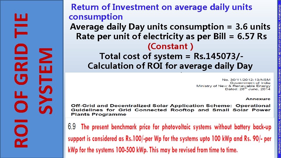 PREPARED BY KETAN KOTAK, AKSHAY BANODIYA & PRAKASH VAISHNAW : GUJARAT INSTITUTE OF SOLAR